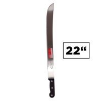 FACÃO PARA MATO COM CABO DE PLASTICO 22"