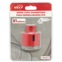 Serra Copo Diamantada Para Esmerilhadeira 51x60M14