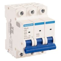 Minidisjuntor-TDJ3-3P-63A-3kA