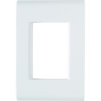 Placa-3-Postos-4x2-Tramontina-Liz-Branca