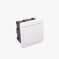CAIXA PLASTICA 3/4 DISJUNTOR EMBUTIR BRANCO
