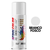 TINTA SPRAY  TOOLCOLOR UG branco fosco - 400ML